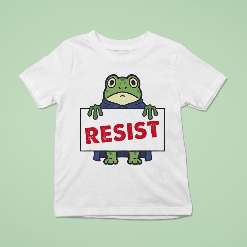 Portland Frog Protest Resist Shirt