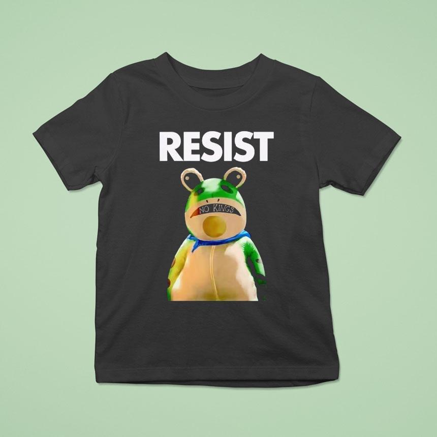 Portland Frog Resist No Kings Shirt