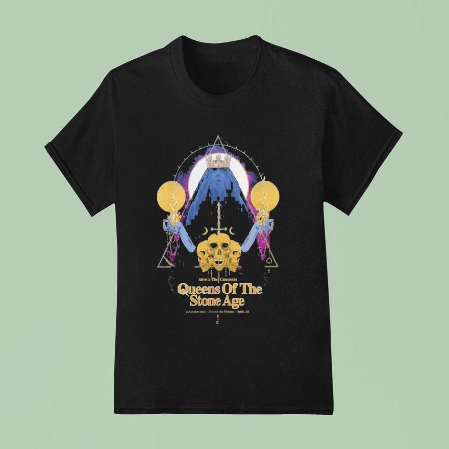 Queens Of The Stone Age Theater Des Westens Berlin Germany October 23 2025 Shirt
