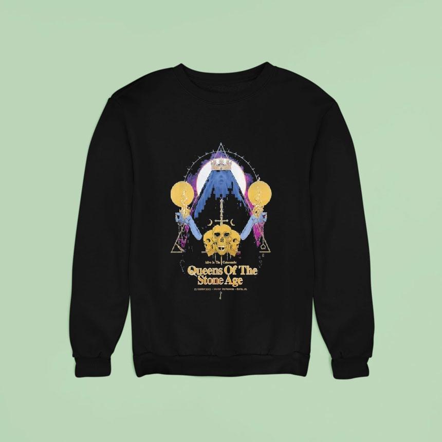Queens Of The Stone Age Theater Des Westens Berlin Germany October 23 2025 Shirt Queens Of The Stone Age Theater Des Westens Berlin Germany October 23 2025 Shirt