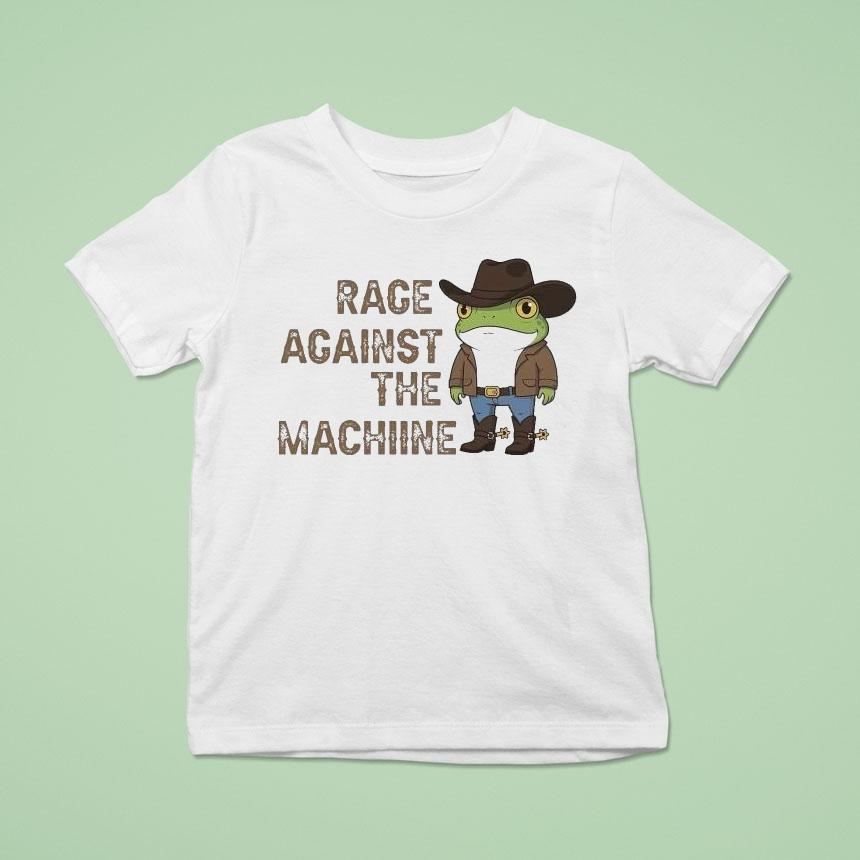 Rage Against The Machine Portland Frog Anti-ice Cowboy Shirt
