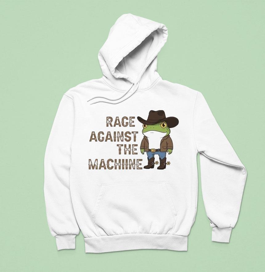 Rage Against The Machine Portland Frog Anti-ice Cowboy Shirt Rage Against The Machine Portland Frog Anti-ice Cowboy Shirt