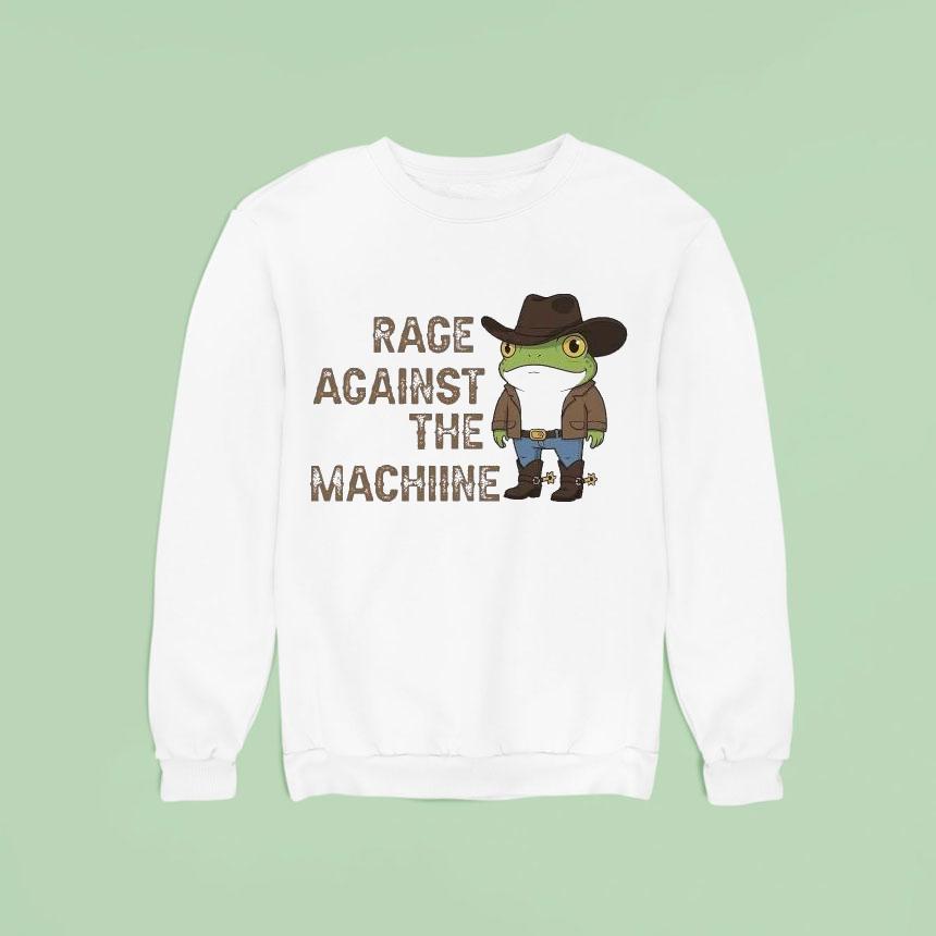 Rage Against The Machine Portland Frog Anti-ice Cowboy Shirt Rage Against The Machine Portland Frog Anti-ice Cowboy Shirt