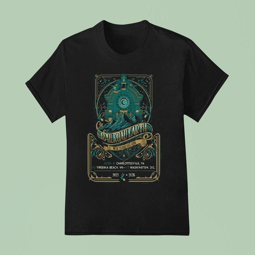 Railroad Earth January 2 2026 Virginia Va Shirt