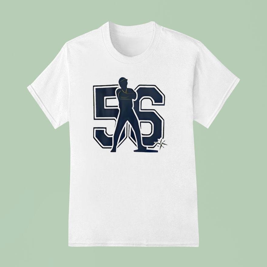 Randy Arozarena 56 Seattle Mariners Shirt