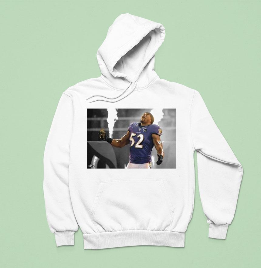 Ray Lewis Baltimore Ravens Pay Homage Tri-blend Shirt Ray Lewis Baltimore Ravens Pay Homage Tri-blend Shirt