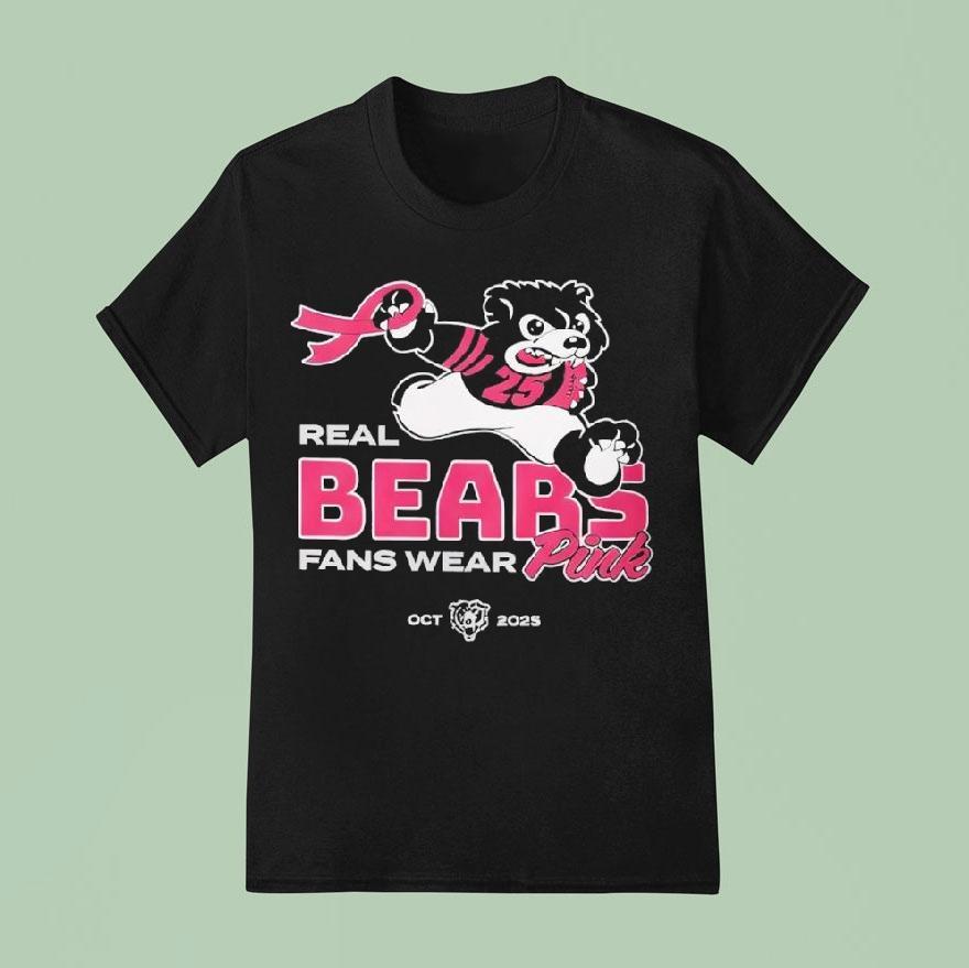 Real Bears Fans Wear Pink Shirt