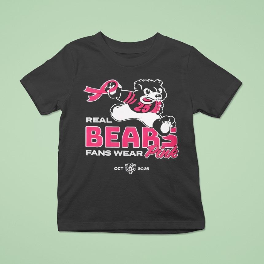 Real Bears Fans Wear Pink Shirt