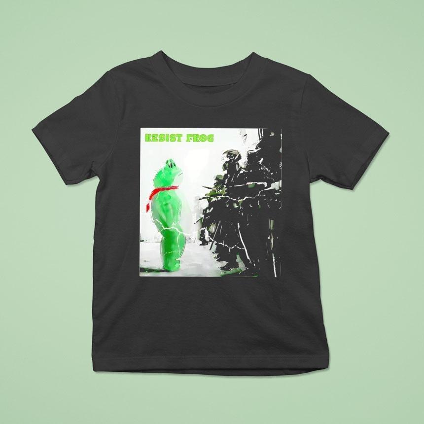 Resist Frog Porland Peaceful Protest Shirt
