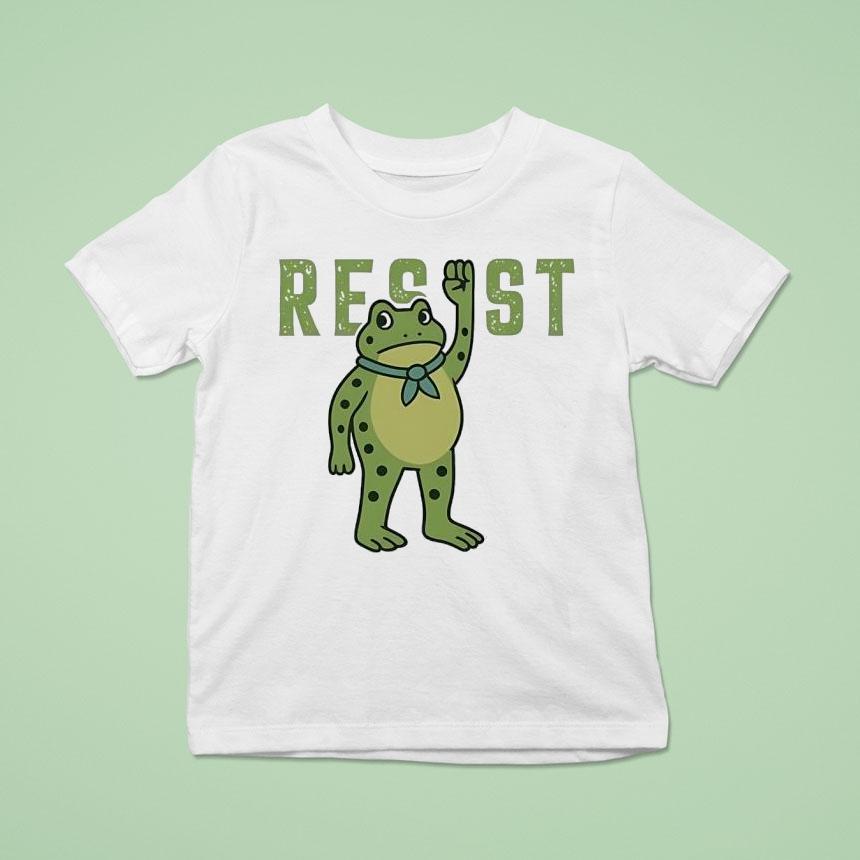 Resist Portland Frog Shirt