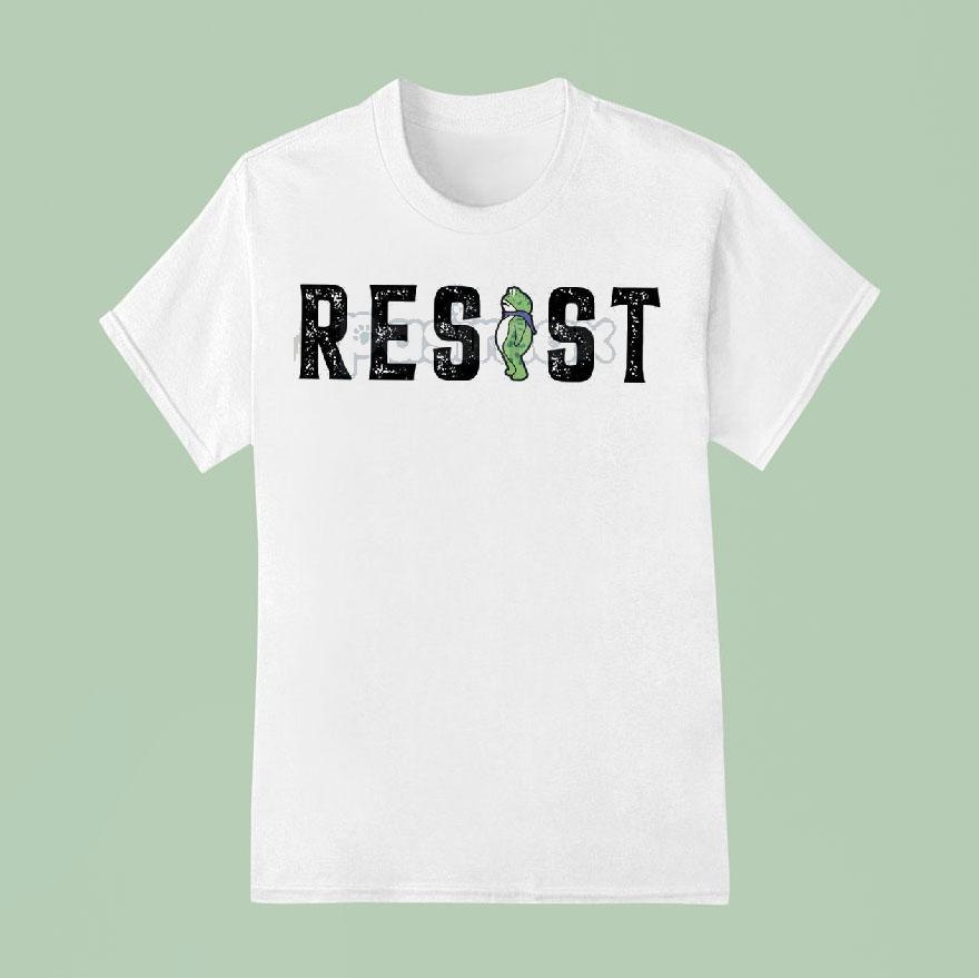 Resist Portland Oregon Frog Shirt