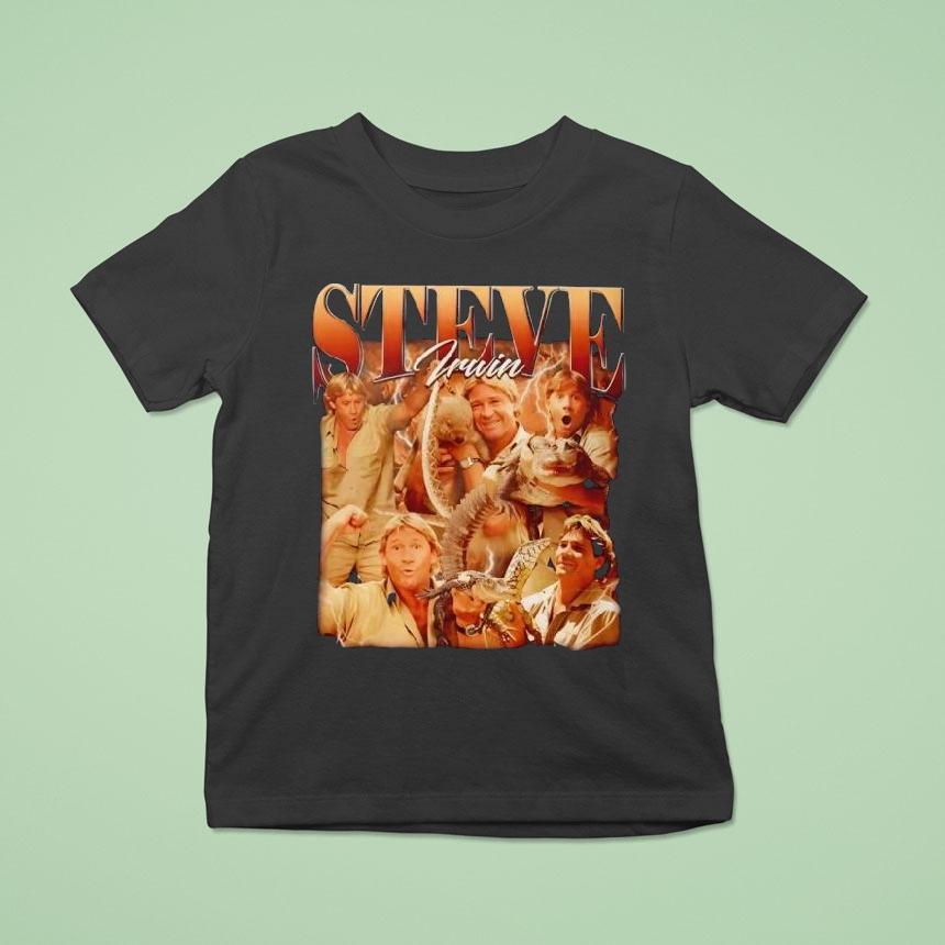 Rhea Ripley-s Steve Irwin Graphic Shirt