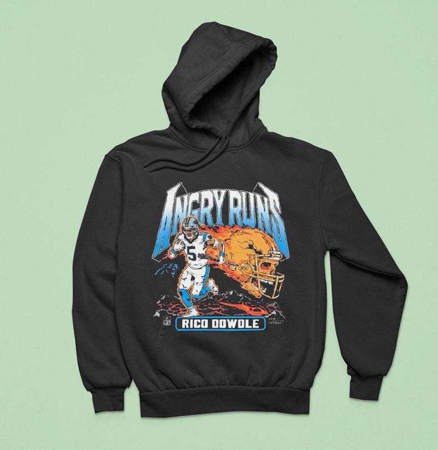 Rico Dowdle Angry Runs Carolina Panthers Shirt Rico Dowdle Angry Runs Carolina Panthers Shirt