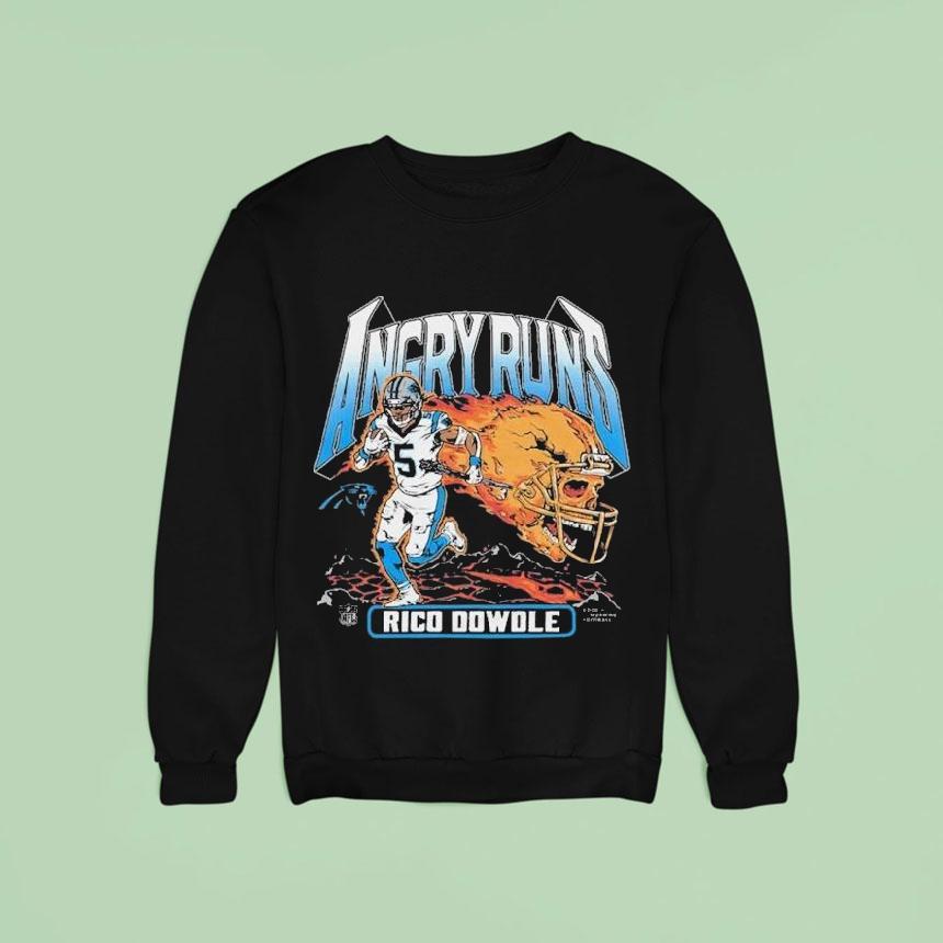Rico Dowdle Angry Runs Carolina Panthers Shirt Rico Dowdle Angry Runs Carolina Panthers Shirt