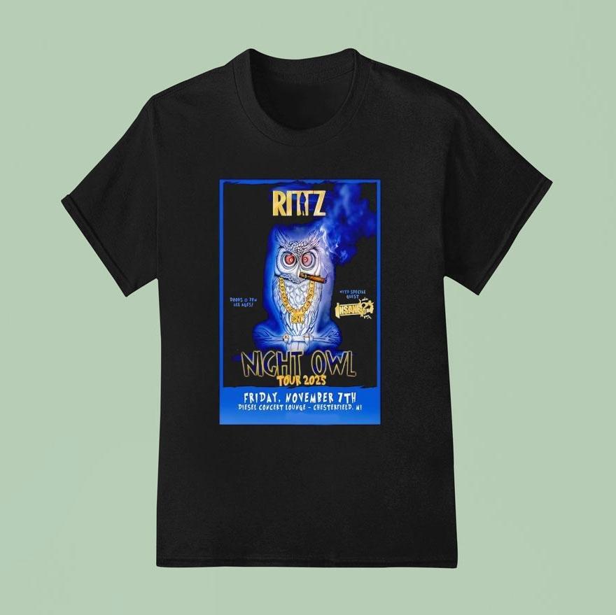 Ritz Night Owl Nov 7 2025 Chesterfield Michigan Shirt