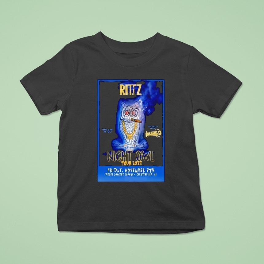 Ritz Night Owl Nov 7 2025 Chesterfield Michigan Shirt