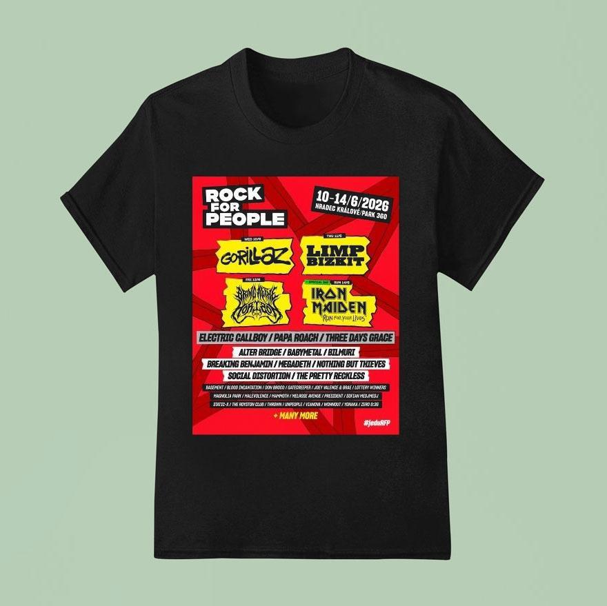 Rock For People Park 360 Hradec Kralove June 10-14 2026 Shirt