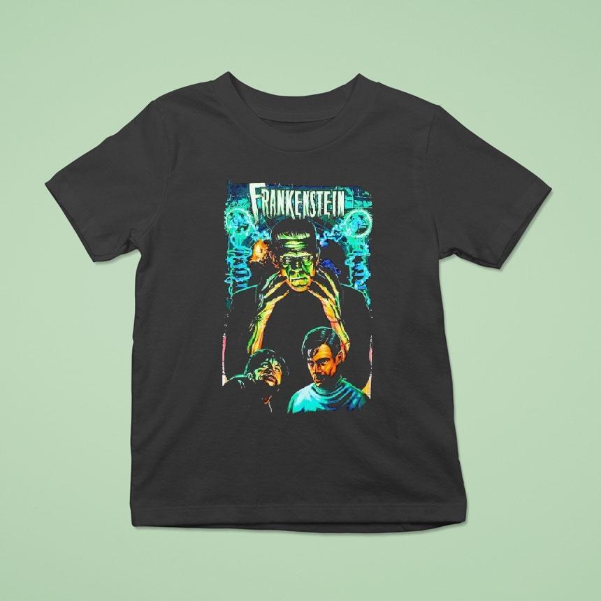 Rock Rebel Universal Monsters Frankenstein Lab Shirt