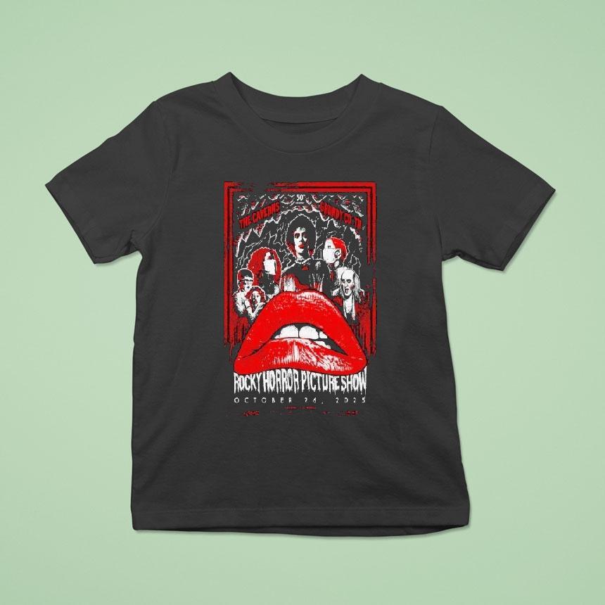 Rocky Horror Picture Show Oct 26 2025 The Caverns – Grundy County, Tn Shirt