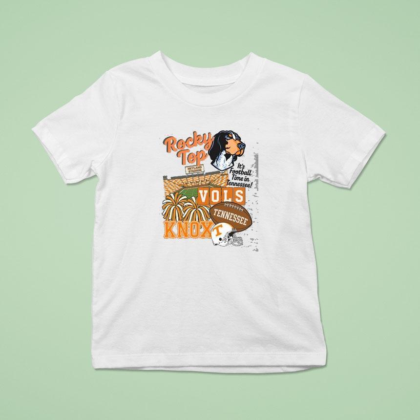 Rocky Top It’s Football Time In Tennessee Vols Knox Shirt
