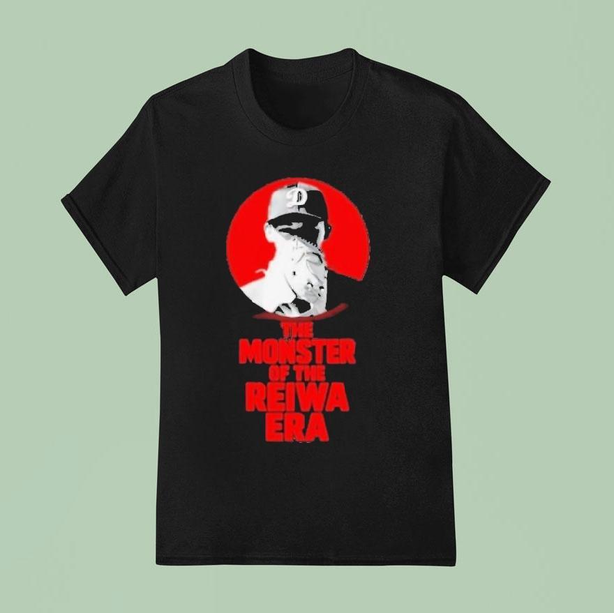 Roki Sasaki Los Angeles Dodgers The Monster Of The Reiwa Era Shirt