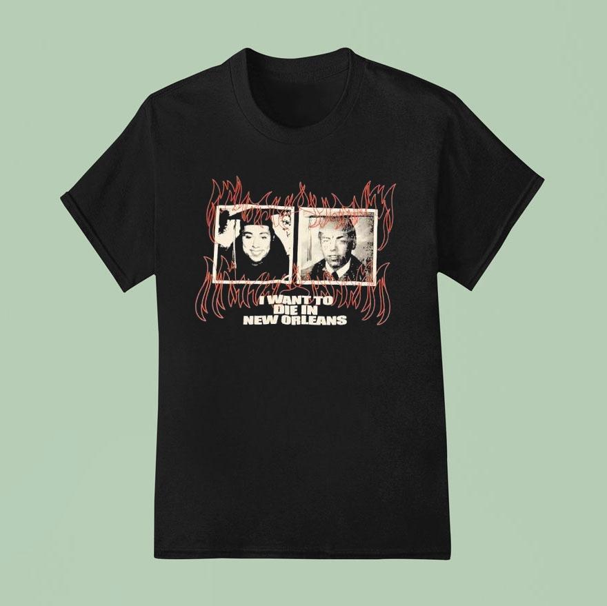 Ruby Da Cherry And Scrim I Want To Die In New Orleans Shirt