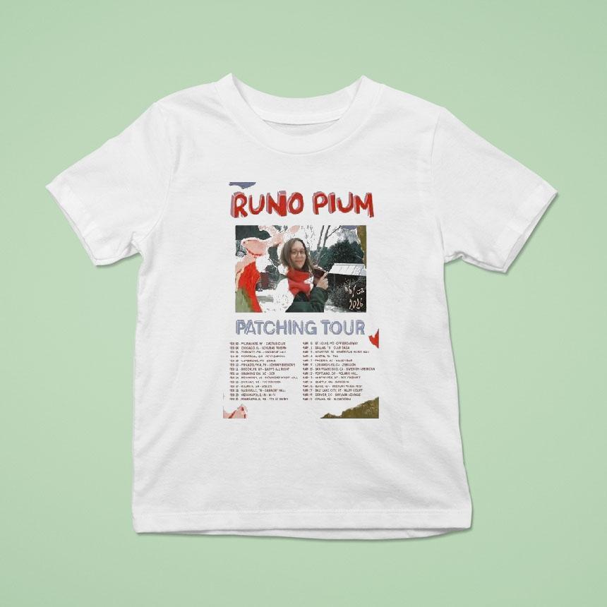 Runo Plum Patching Tour 2026 Shirt