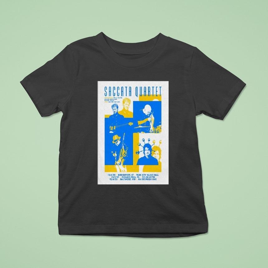 Saccata Quartet Tour December 2025 Shirt