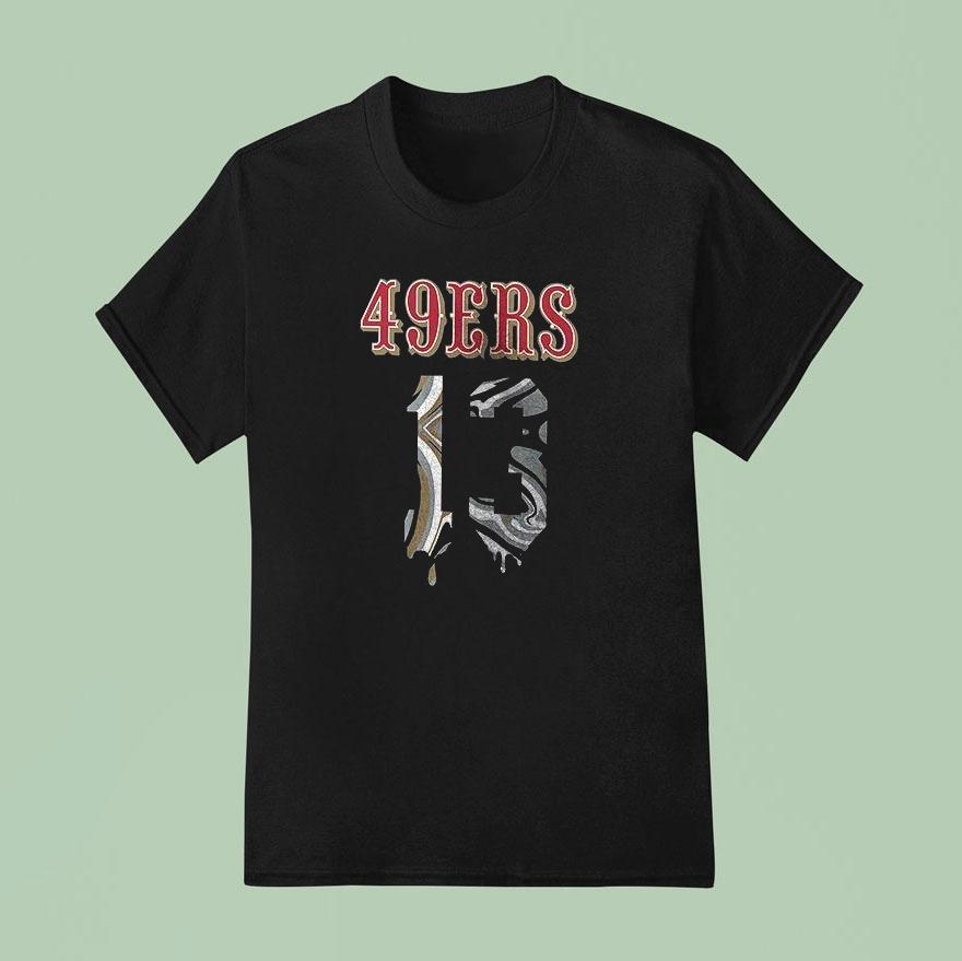 San Francisco 49ers Brock Purdy Mainliner Drip Player Name And Number Shirt