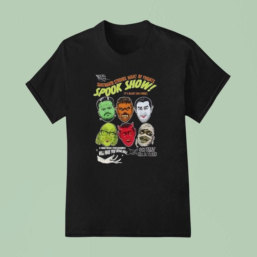 Santagato Studios Night Of Fights Spook Show Shirt