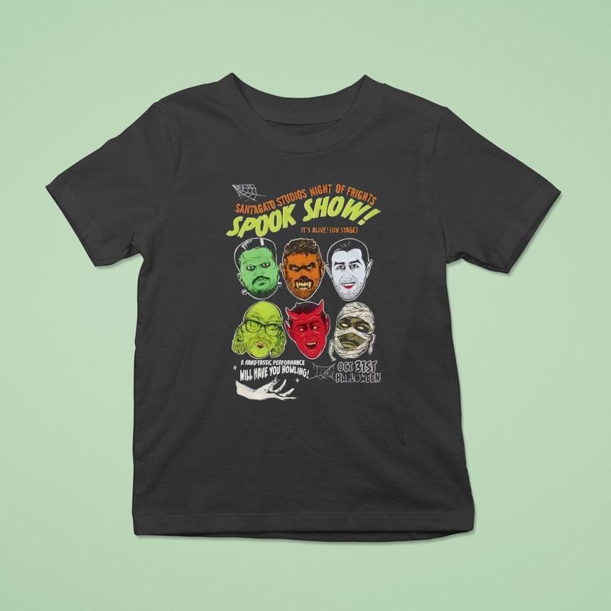 Santagato Studios Night Of Fights Spook Show Shirt