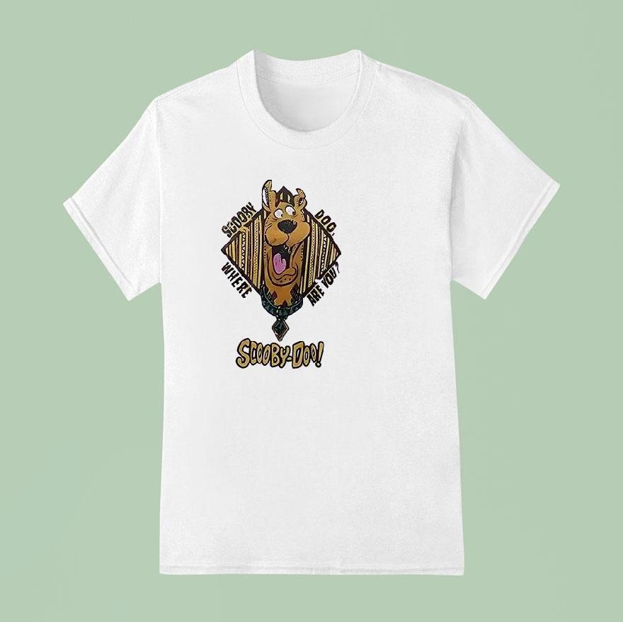 Scooby-doo X Boston Bruins Where Are You Logo Shirt