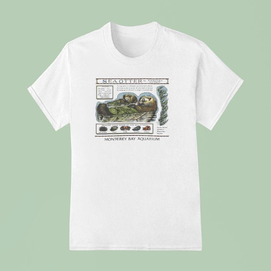 Sea Otters Monterey Bay Aquarium Shirt