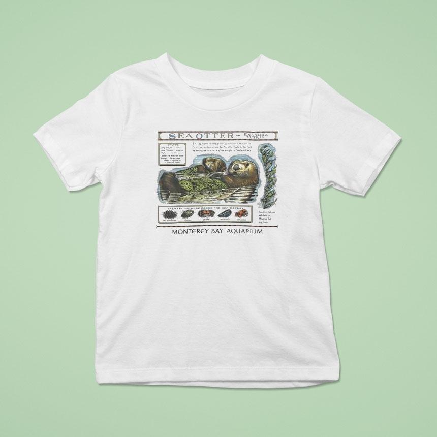 Sea Otters Monterey Bay Aquarium Shirt