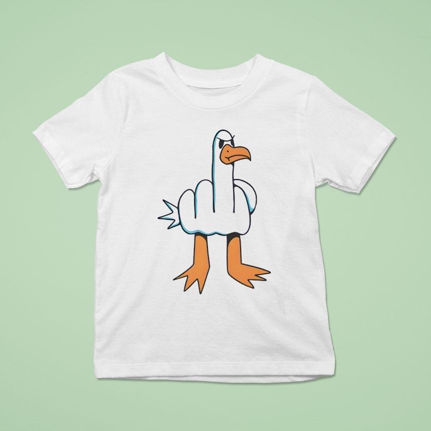 Seagull Middle Finger Shirt