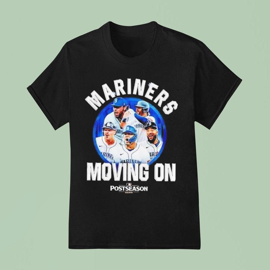 Seattle Mariners Moving On 2025 Postseason Shirt