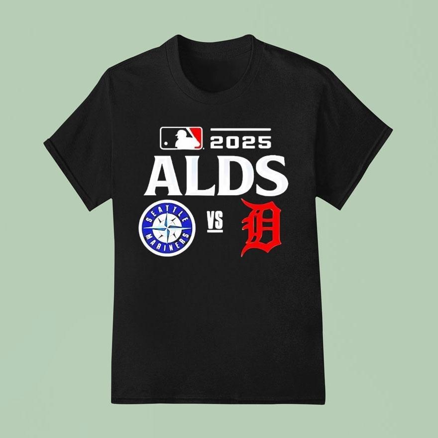 Seattle Mariners Vs Detroit Tigers Alds Mlb 2025 Shirt