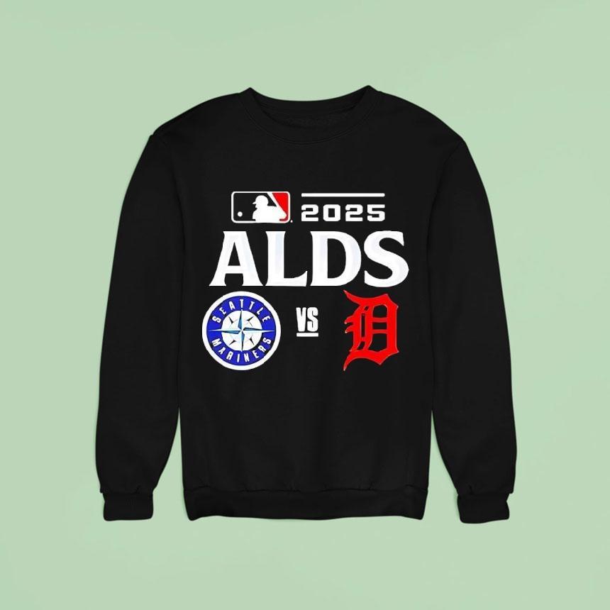 Seattle Mariners Vs Detroit Tigers Alds Mlb 2025 Shirt Seattle Mariners Vs Detroit Tigers Alds Mlb 2025 Shirt