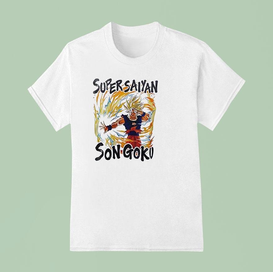 Seattle Mariners X Super Saiyan Son Goku Shirt