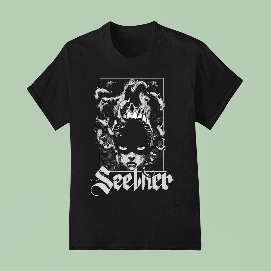 Seether The Surface Seems So Far Octopus 2025 Tour Shirt