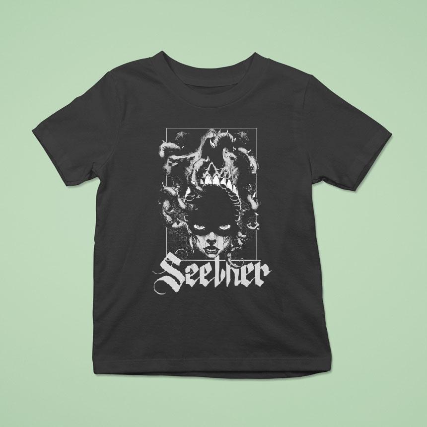 Seether The Surface Seems So Far Octopus 2025 Tour Shirt