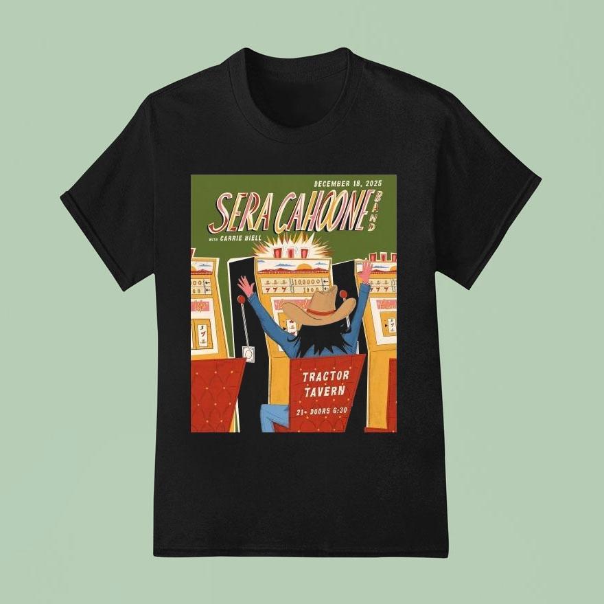 Sera Cahoone December 18, 2025 Tractor Tavern, Seattle, Wa Shirt