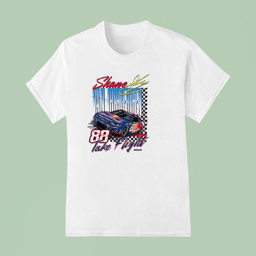 Shane Van Gisbergen Red Bull Take Flight Signature Shirt