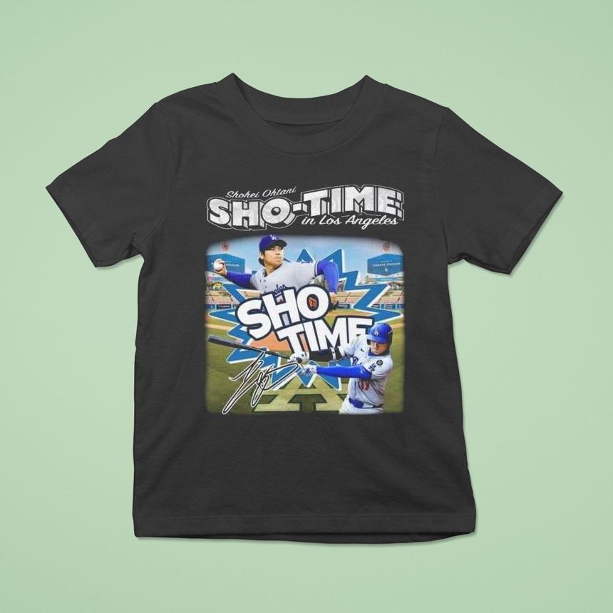 Shohei Ohtani Sho Time In Los Angeles Dodgers Walk It Off 2025 Shirt