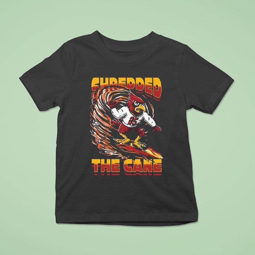 Shredded The Cane Louisville Cardinals Shirt