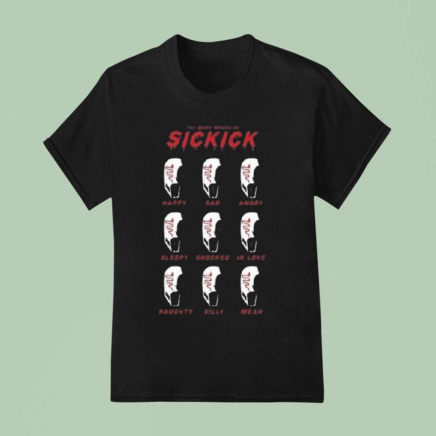 Sickick Music Moods Of Sickick Shirt