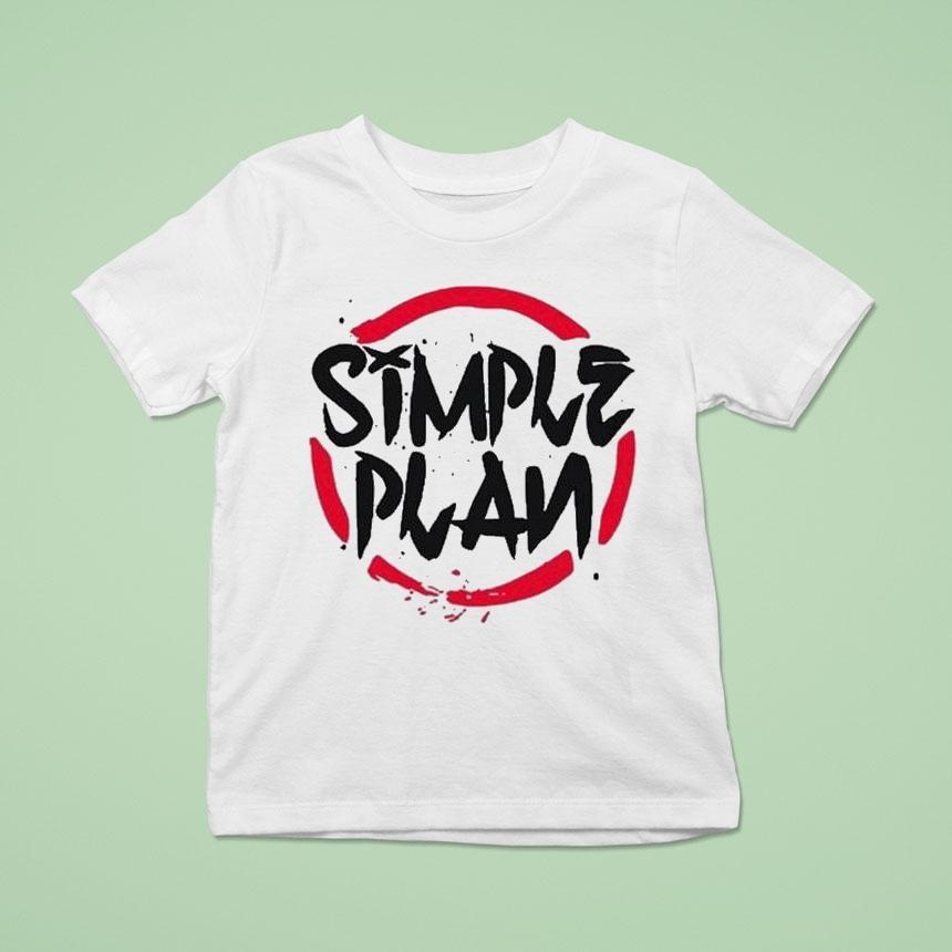 Simple Plan Circle Splat Shirt