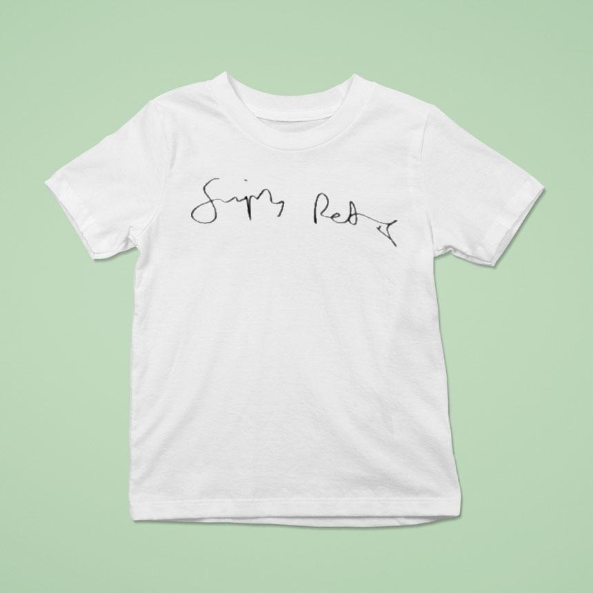 Simply Red Handwritten Logo Shirt