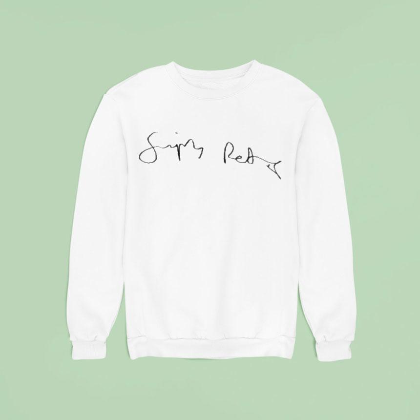 Simply Red Handwritten Logo Shirt Simply Red Handwritten Logo Shirt