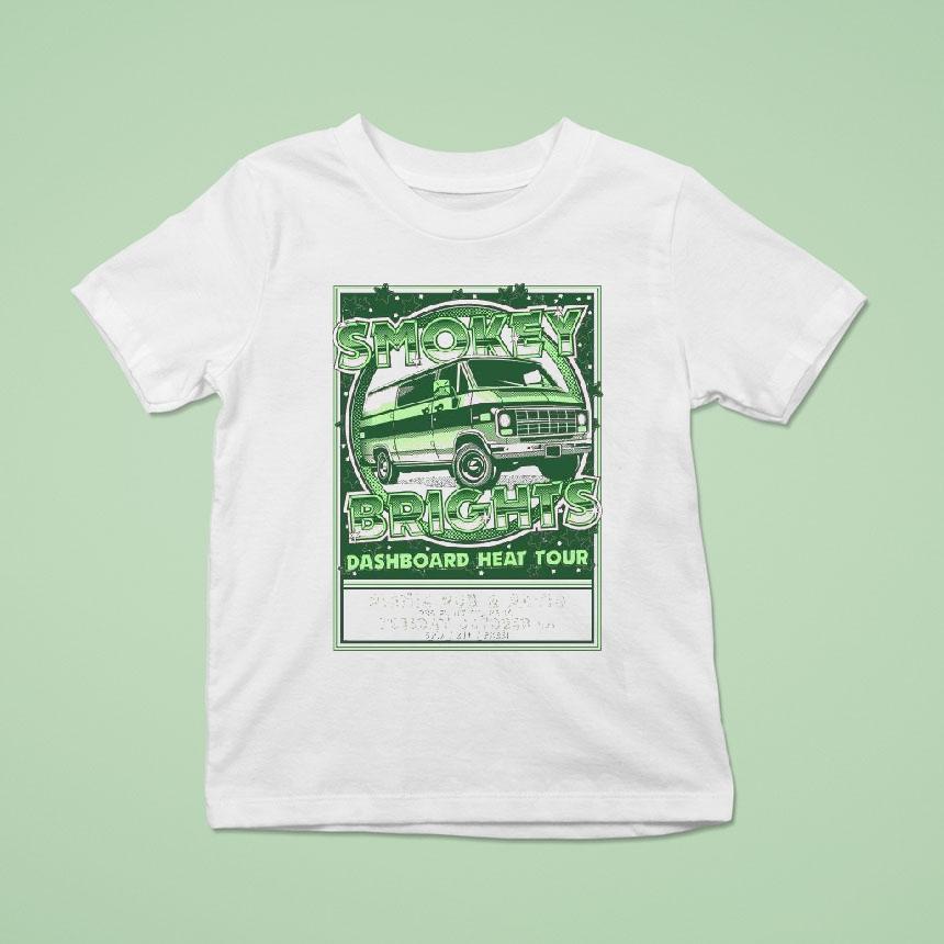 Smokey Brights Dashboard Heat Tour Oct 14 2025 Renault Shirt